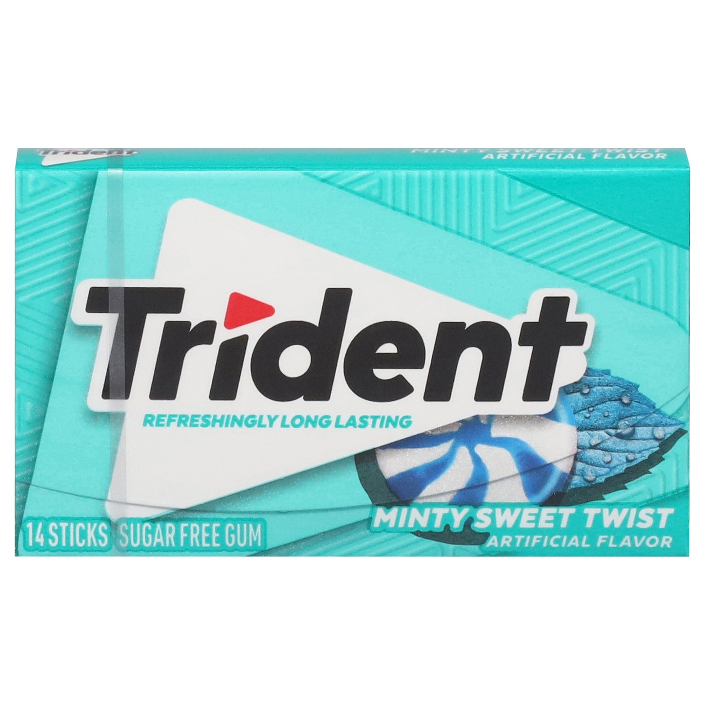 Trident Sugar Free Minty Sweet Twist Gum 14 ea