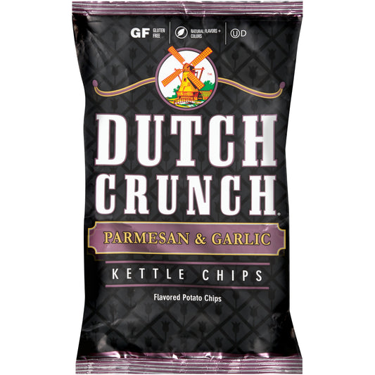 Dutch Crunch® Parmesan & Garlic Kettle Potato Chips 9 oz. Bag