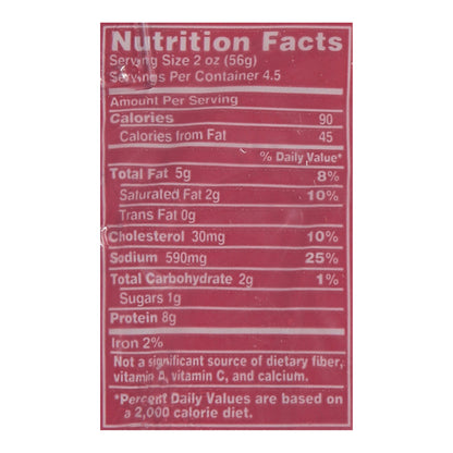Buddig Turkey 9 oz. Tub