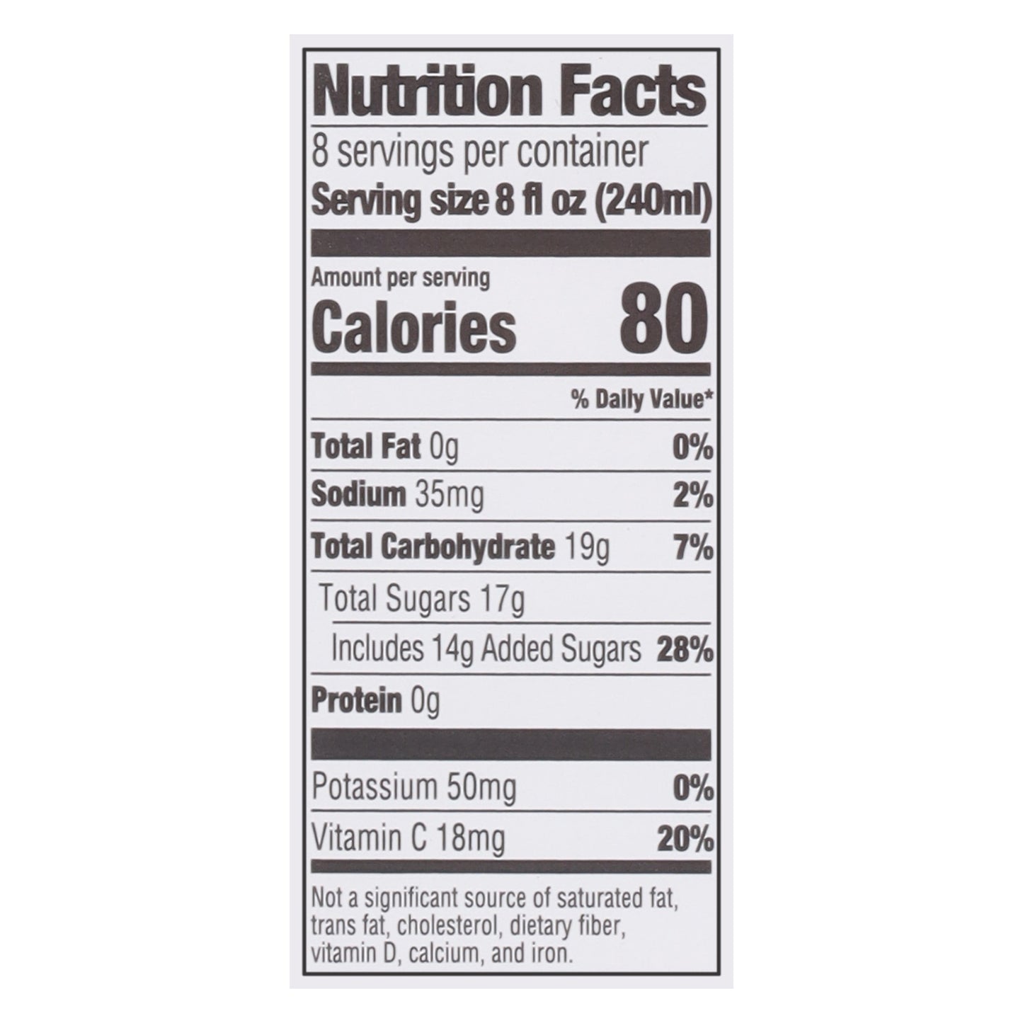 Old Orchard Apple Cranberry Juice Cocktail 64 fl oz