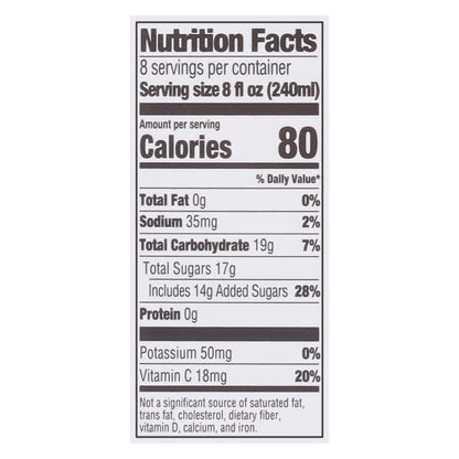 Old Orchard Apple Cranberry Juice Cocktail 64 fl oz
