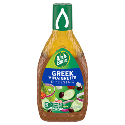 Wish-Bone Greek Vinaigrette Salad Dressing, 15 FL OZ