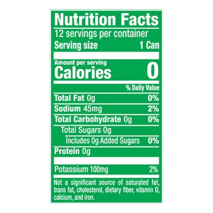 7UP Zero Sugar Lemon Lime Soda, 12 fl oz cans, 12 pack