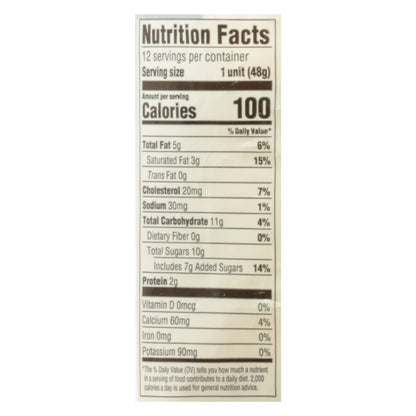 Creamery Stone Ridge Vanilla Ice Cream Cups 12 - 3 fl oz Each