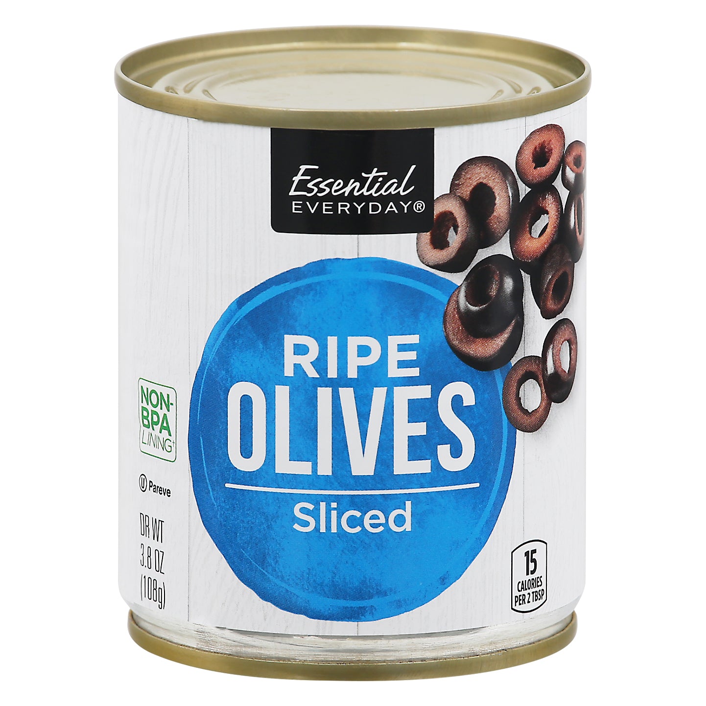 Essential Everyday Sliced Ripe Olives 3.8 oz