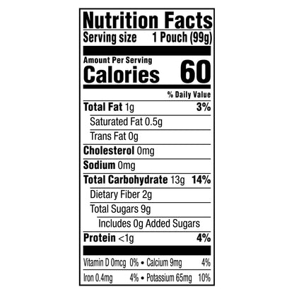 Plum Organics® Stage 2 Organic Apple, Blackberry, Coconut Cream & Oat 3.5oz Pouch