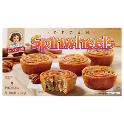 Snack Cakes, Little Debbie Family Pack Pecan SPINWHEELS ® sweet rolls