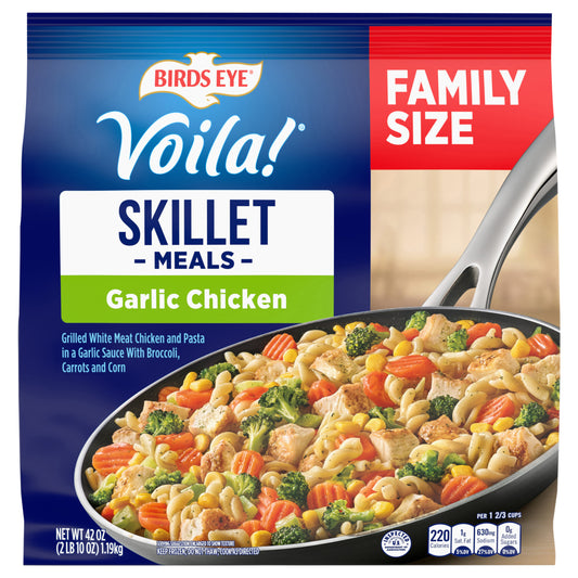 Birds Eye Voila! Family Size Garlic Chicken Frozen Meal, 42 oz. Bag