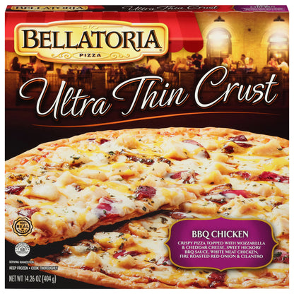 Bellatoria Ultra Thin Crust BBQ Chicken Pizza 14.26 oz