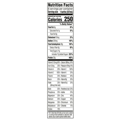 Boost High Protein Rich Chocolate Balanced Nutritional Drink 6 - 8 fl oz Bottles