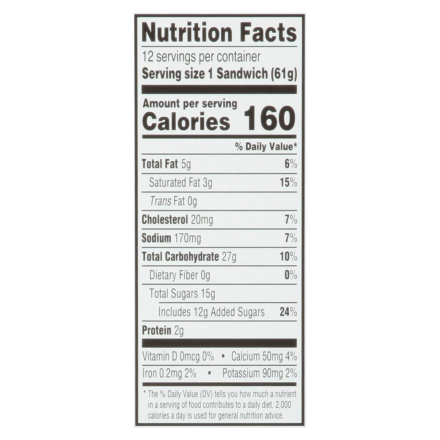Kemps Salted Caramel Ice Cream Sandwiches 12 - 3.5 fl oz