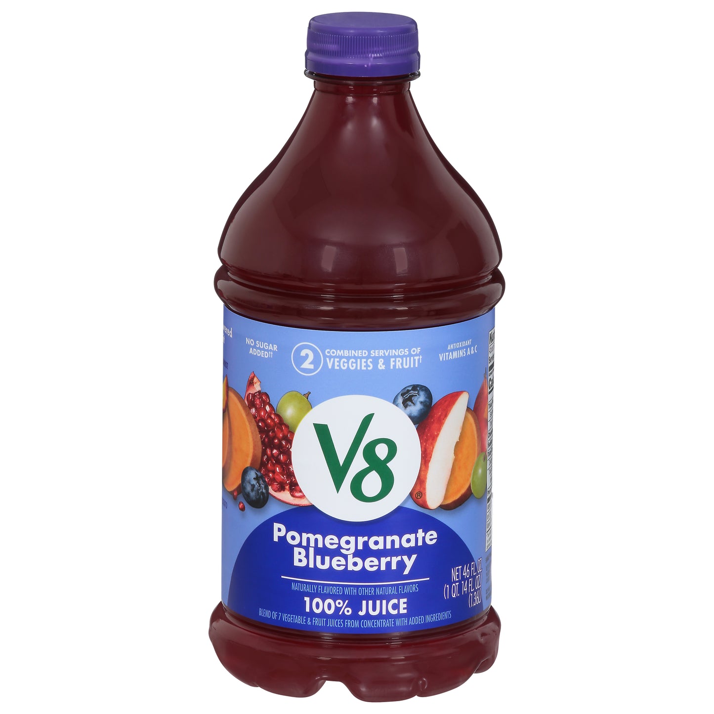 V8 Pomegranate Blueberry 100% Juice 46 fl oz