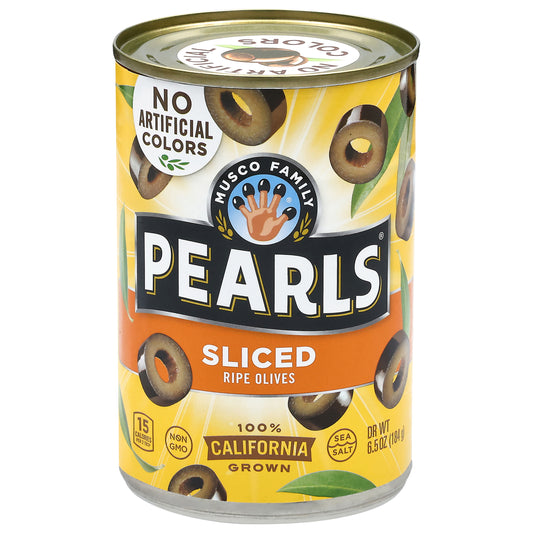 Pearls Sliced Ripe Olives 6.5 oz