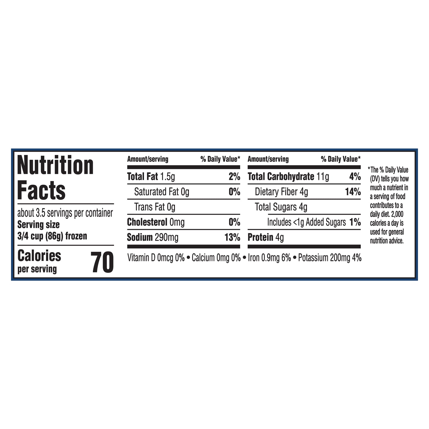 Birds Eye Steamfresh Garlic Baby Peas & Mushrooms, Frozen Vegetables, 10.8 OZ Bag
