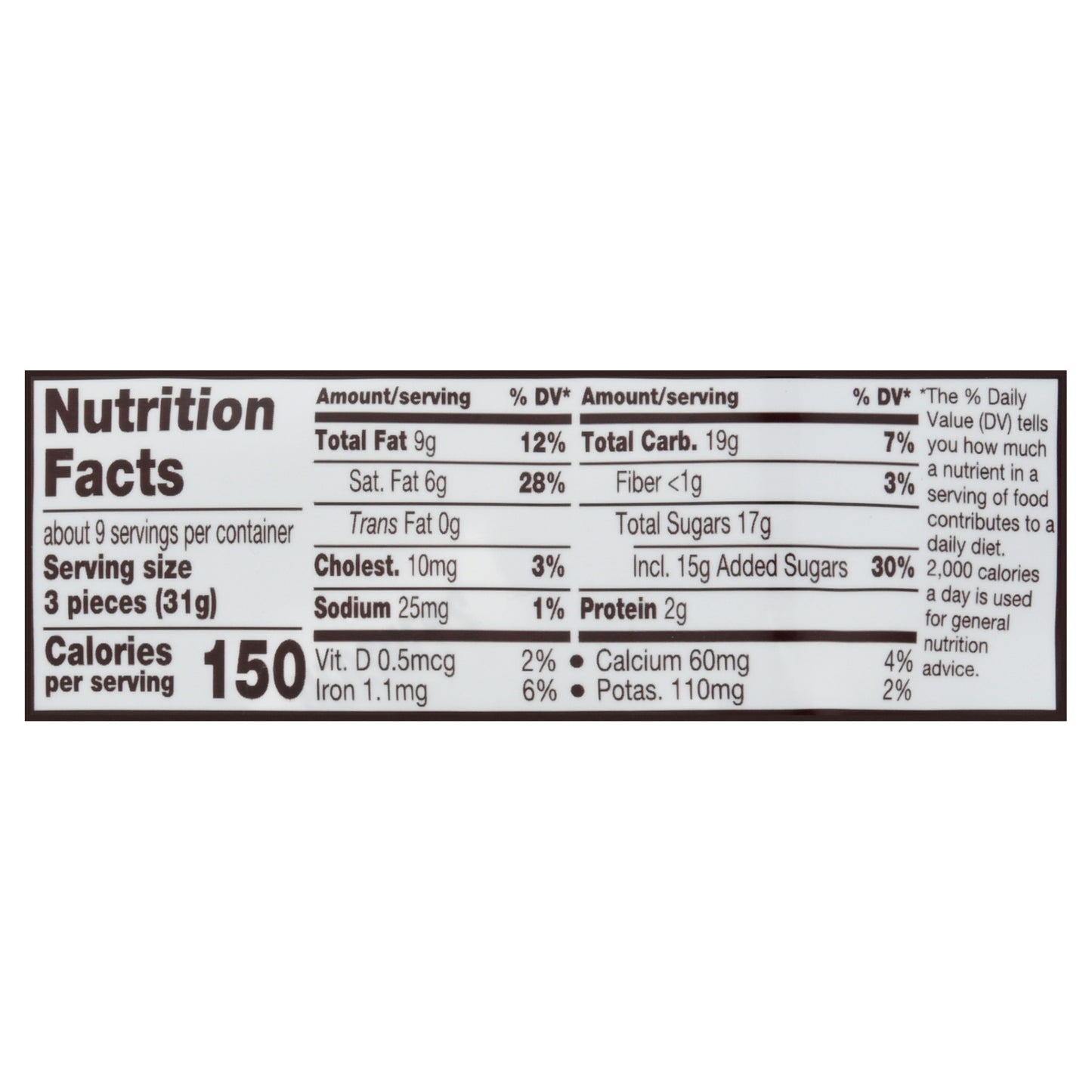 Hershey's Nuggets Milk Chocolate 10.2 oz