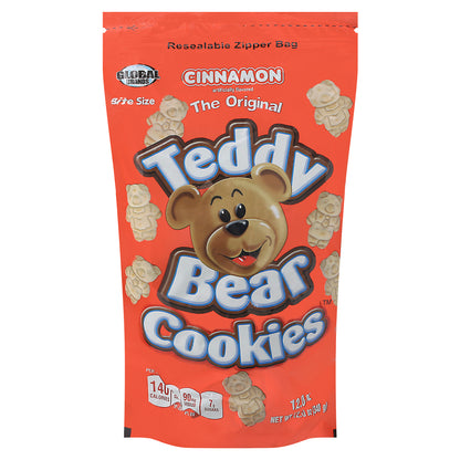 Global Brands Bite Size Teddy Bear Cinnamon Cookies 12.0 oz