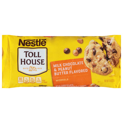 Toll House Milk Chocolate & Peanut Butter Flavored Morsels 11 oz