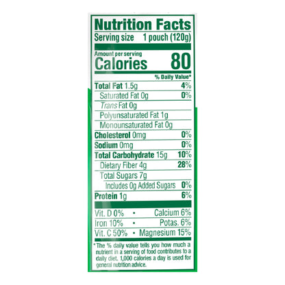Happy Tot Organics Superfoods Stage 4 Organic Pears, Green Beans & Peas + Super Chia Pouch 4.22 oz UNIT