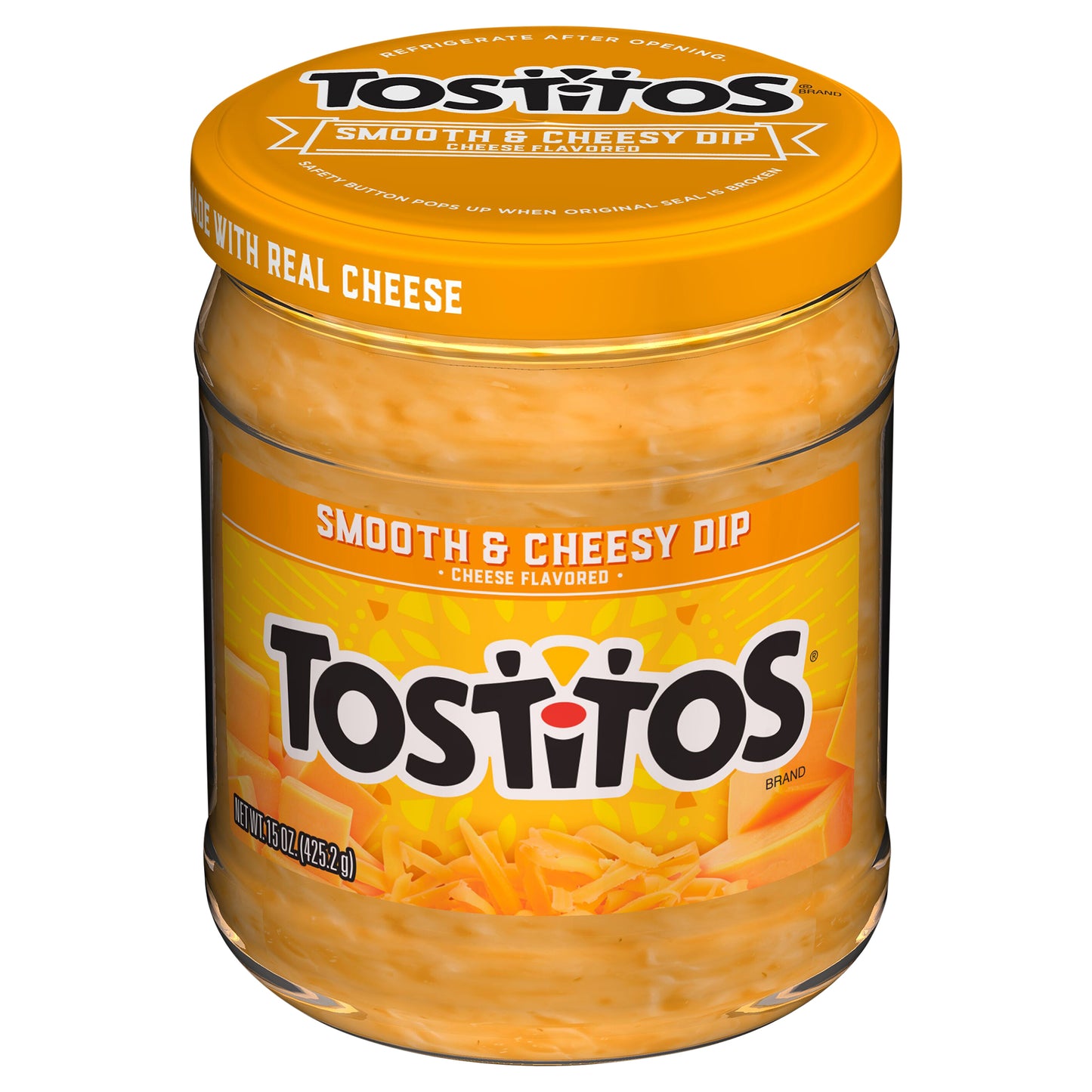 Tostitos Smooth & Cheesy Dip Cheese Flavored 15 Oz