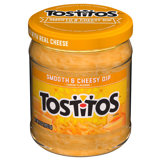 Tostitos Smooth & Cheesy Dip Cheese Flavored 15 Oz