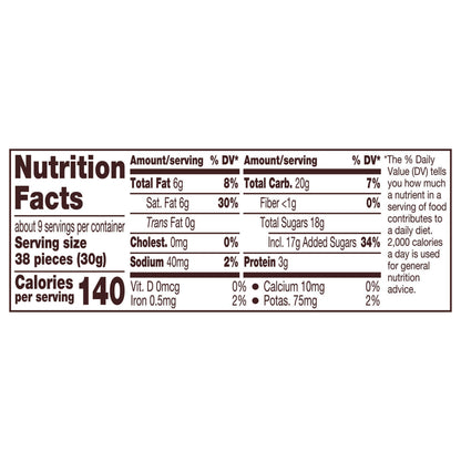 REESE'S PIECES Peanut Butter in a Crunchy Shell, Candy Bag, 9 oz