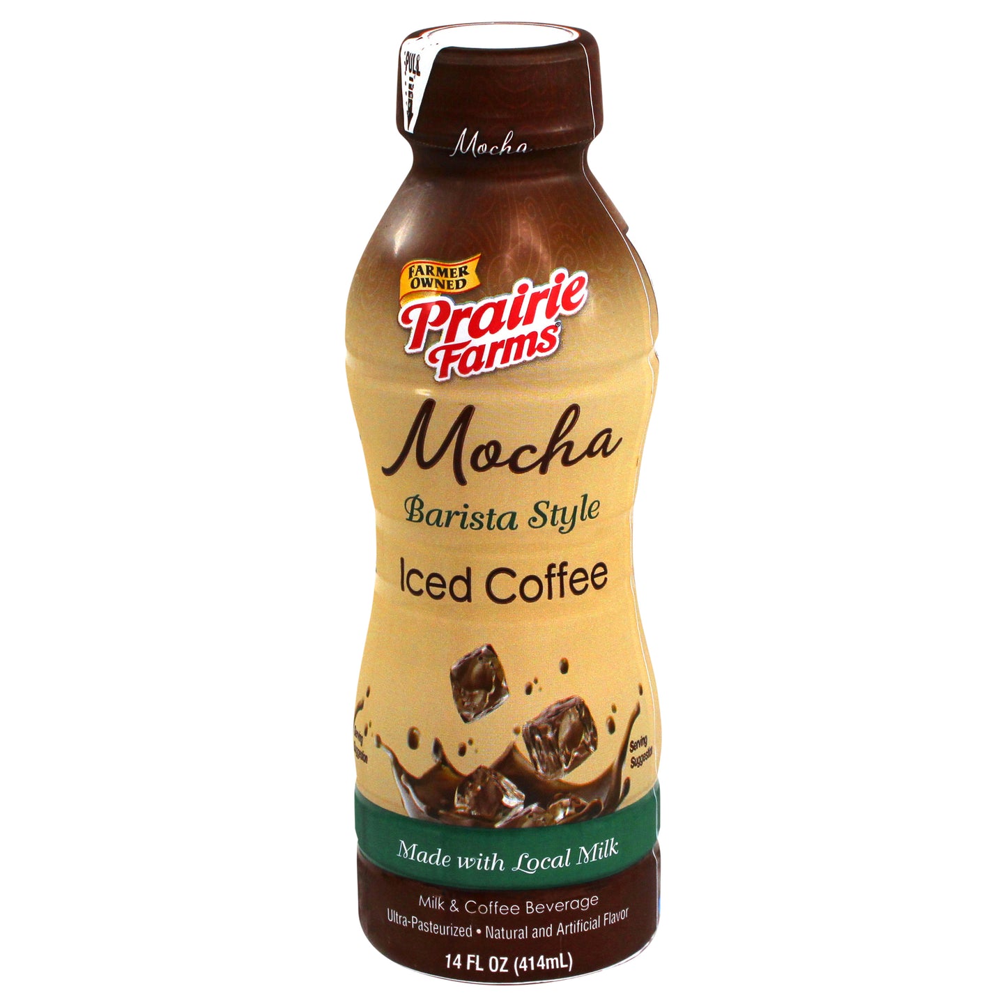 Prairie Farms, Barista Style Mocha Iced Coffee, 14 Fl Oz