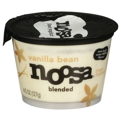 Noosa Blended Vanilla Bean Finest Yogurt 4.5 oz
