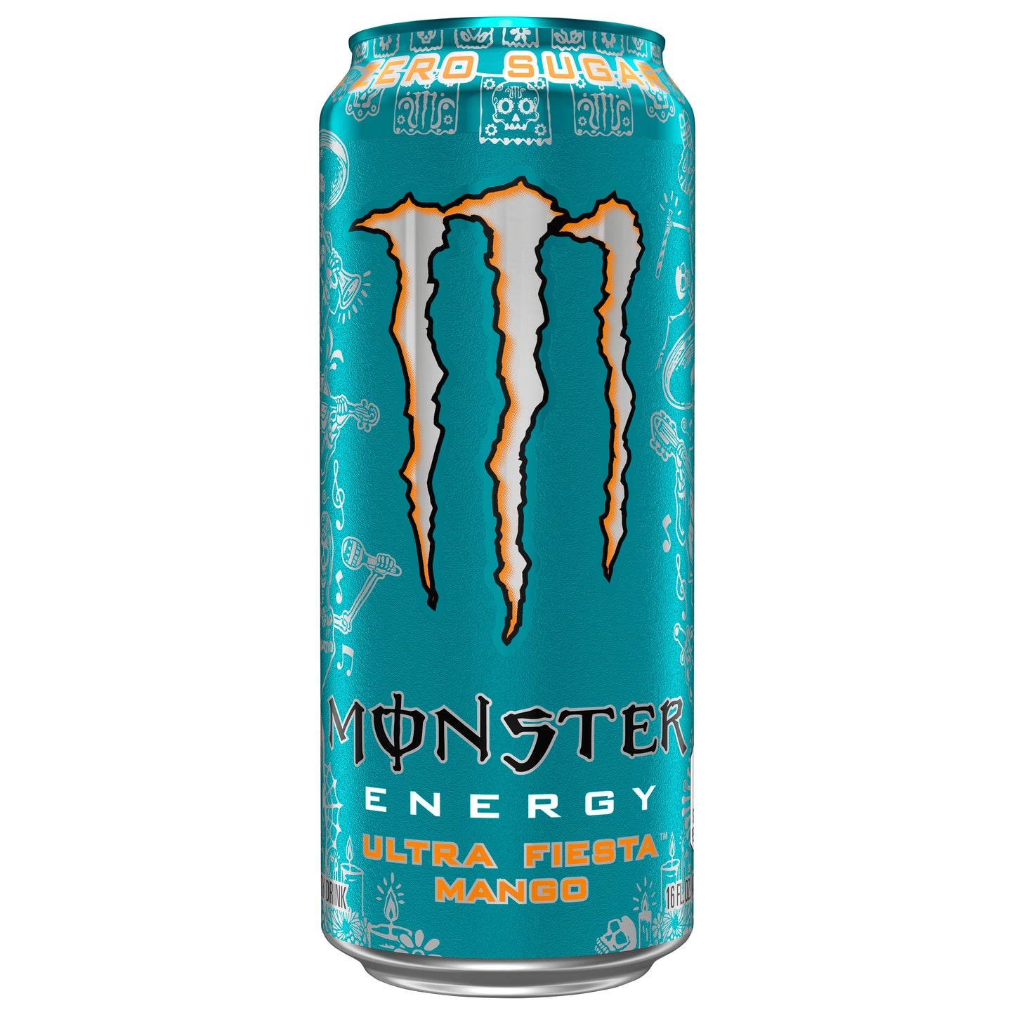 Monster Zero Sugar Ultra Fiesta Mango Energy Drink 16 fl oz