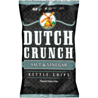 Dutch Crunch® Salt & Vinegar Kettle Potato Chips 9 oz. Bag