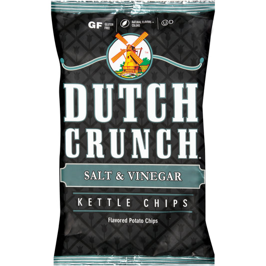 Dutch Crunch® Salt & Vinegar Kettle Potato Chips 9 oz. Bag