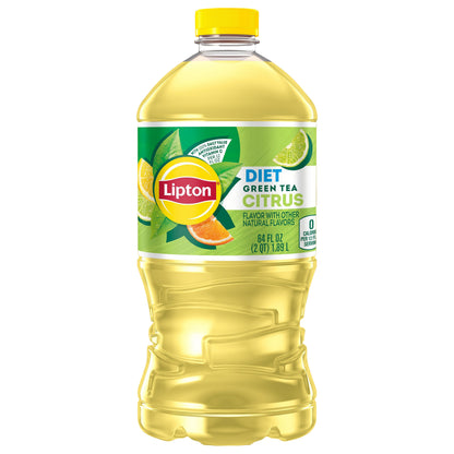 Lipton Diet Green Tea Citrus 64 Fl Oz