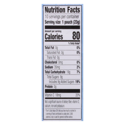 Bluey Fruit Flavored Snacks 10 - 0.8 oz Pouches