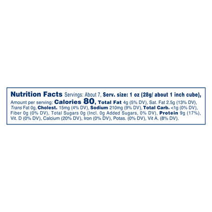 Kraft Reduced Fat Pepper Jack Protein 7 oz Block