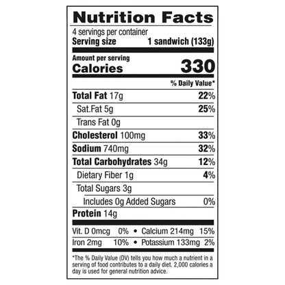 Swaggerty's Farm® Sausage Egg Cheese English Muffin