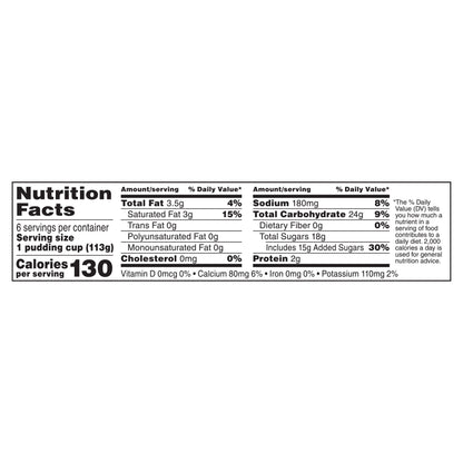 Swiss Miss Tapioca Pudding, 6 Count Pudding Cups (8 Pack)