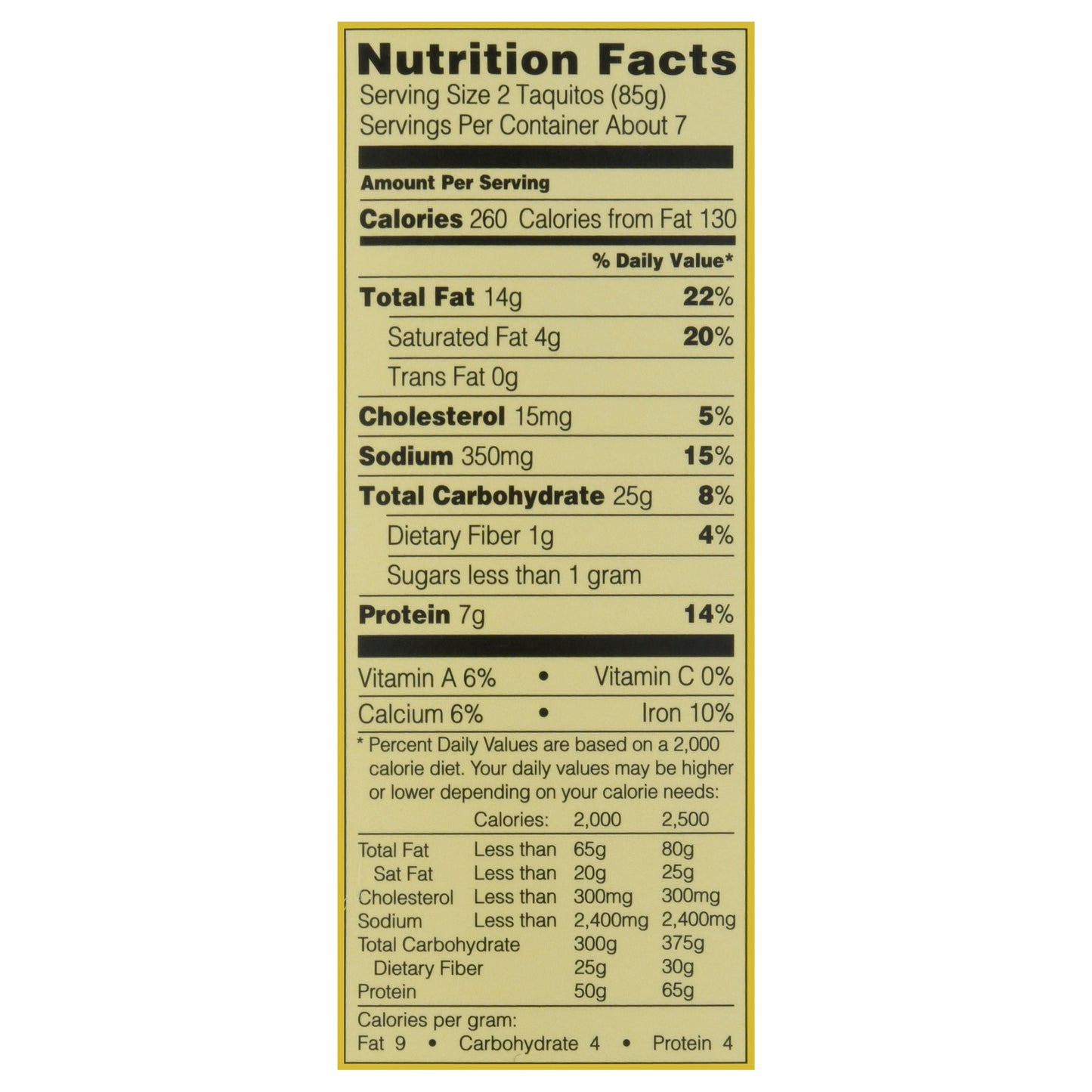 Jose Ole Beef & Cheese Taquitos 15 - 1.5 oz Taquitos