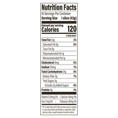 Brownberry Oatnut Bread, 24 oz