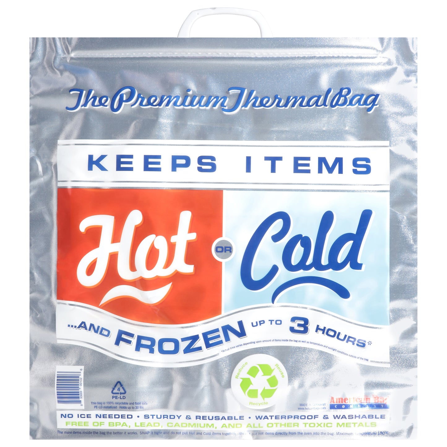 American Bag Premium Hot/Cold Thermal Bag 1 ea