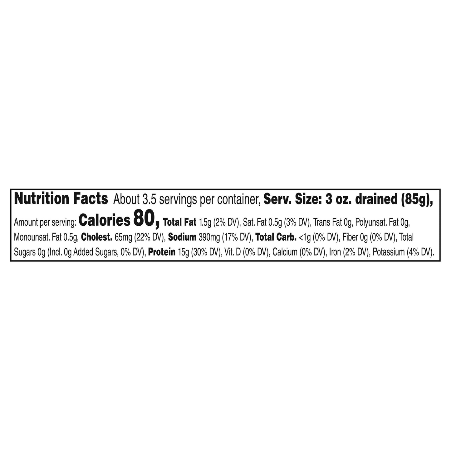 Swanson Premium Chunk White Chicken Breast 12.5 oz