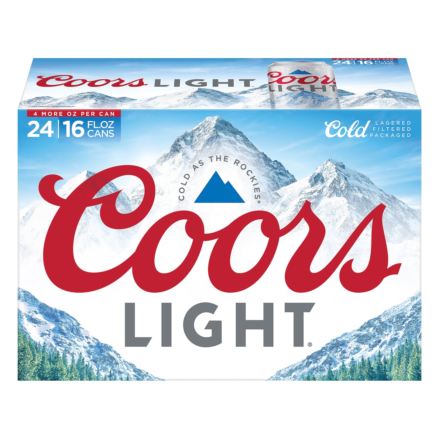 Coors Light Beer 24 ea