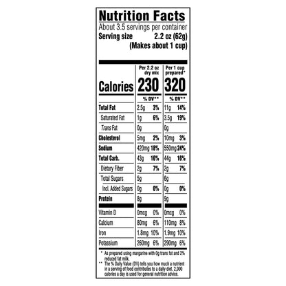 Kraft Garlic Parmesan Flavored Mac & Cheese Macaroni and Cheese Sauce Mix, Dinner Sides, 7.25 oz Box