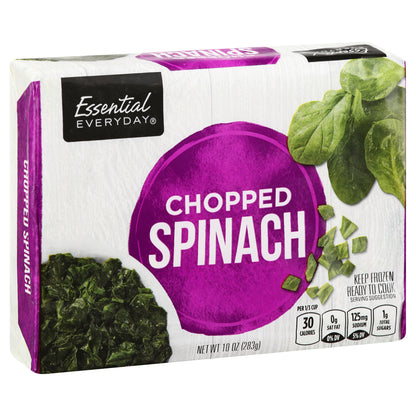 Essential Everyday Chopped Spinach 10 oz