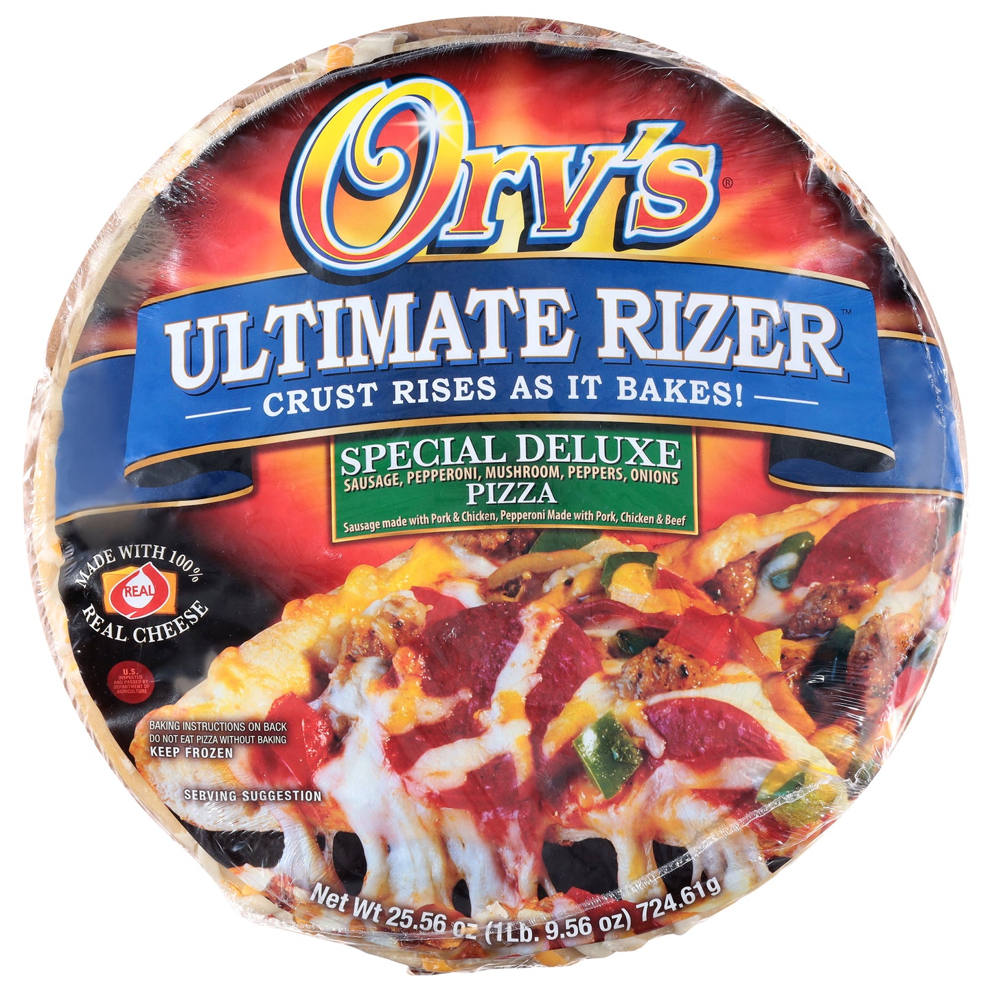 Orv's Ultimate Rizer Special Deluxe Pizza 25.56 oz