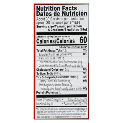Zesta Original Saltine Crackers 16 oz