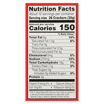 Cheez-It Smoked Cheddar Baked Snack Crackers 12.4 oz