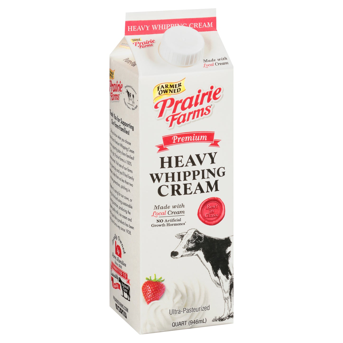 Prairie Farms Premium Heavy Whipping Cream 1 qt