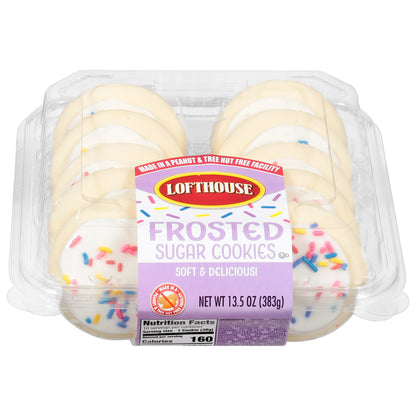 Lofthouse Frosted Sugar Cookies 13.5 oz - Purple