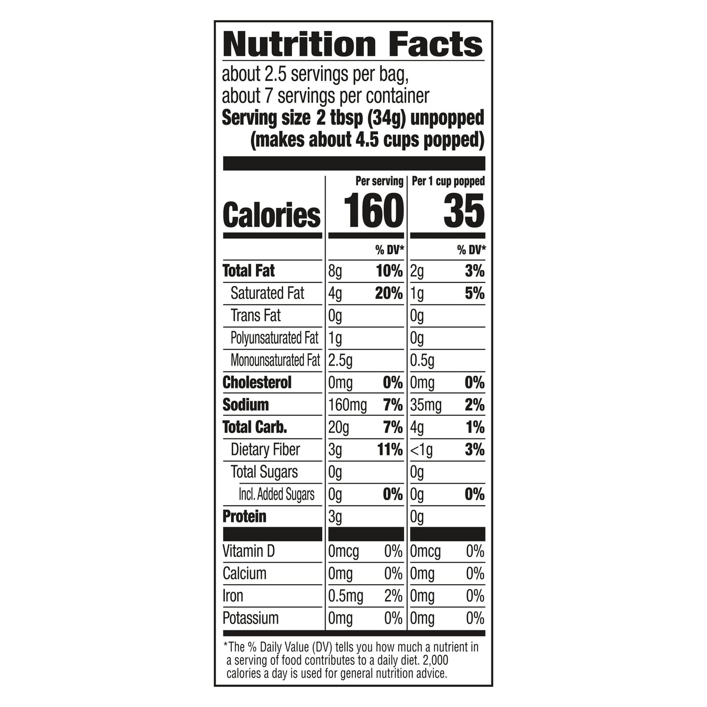 Orville Redenbacher's Kettle Corn Microwave Popcorn, Classic Bag, 3 Count