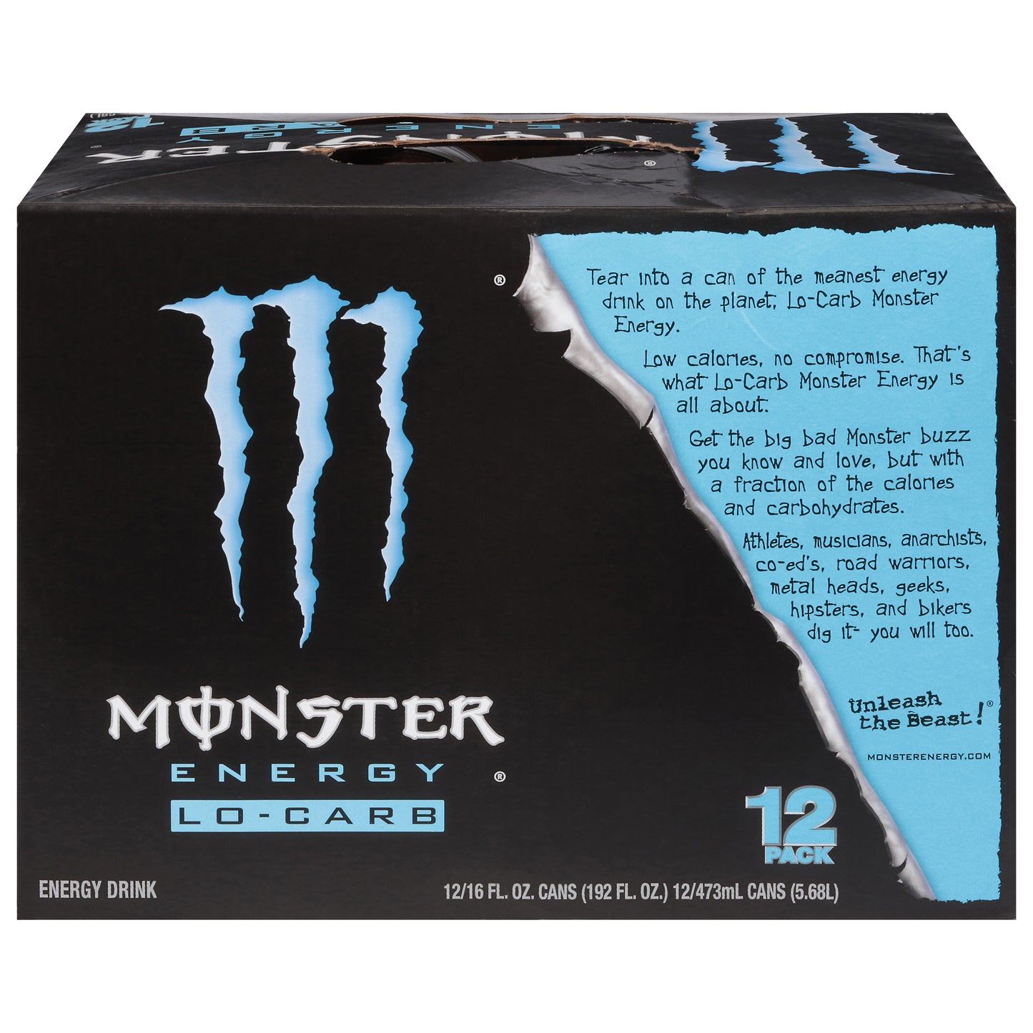 Monster Energy Drink 12 - 16 fl oz Cans
