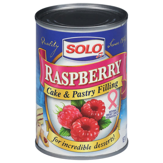 Solo Raspberry Cake & Pastry Filling 12 oz